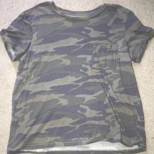 Abercrombie camo shirt